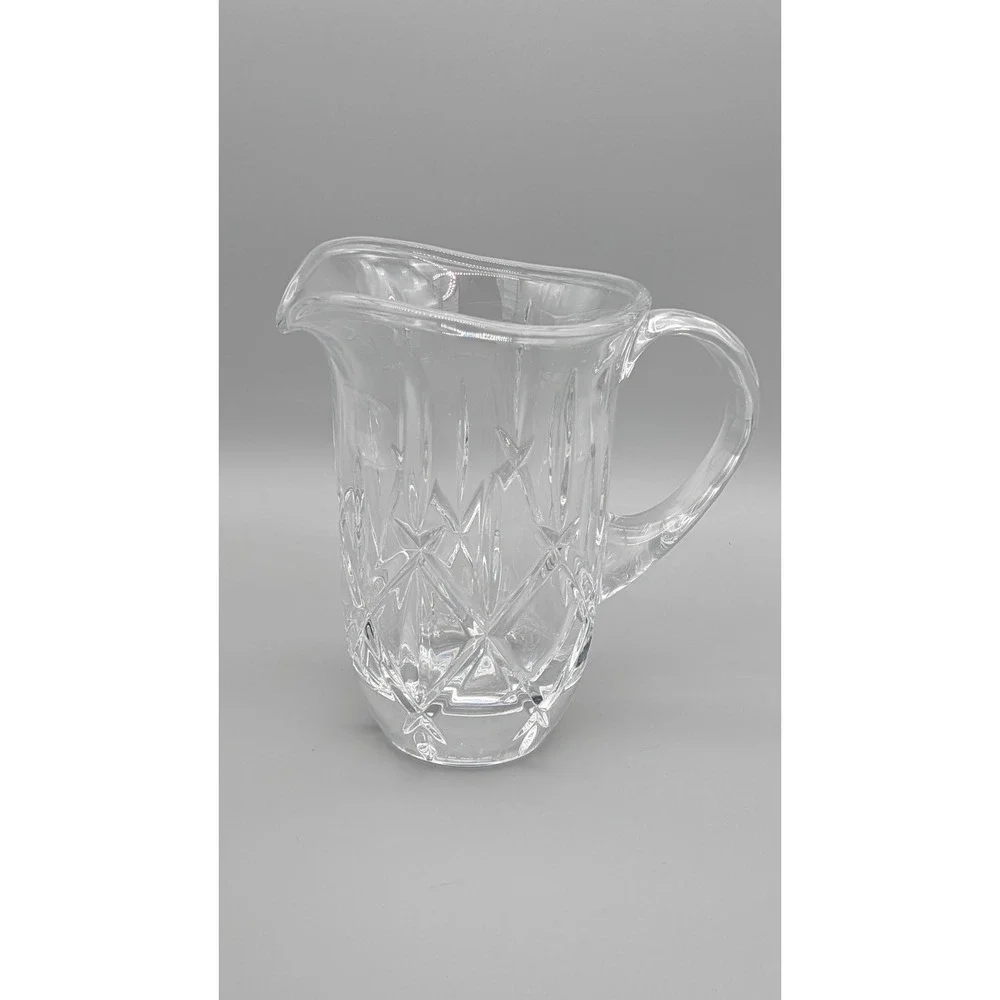 Crystal‎ Pitcher Gorham Lady Anne 32 Ounce Full Lead Made In Czech Republic